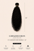 C'C Cawazze Curly's Curly Bundle – 22"
