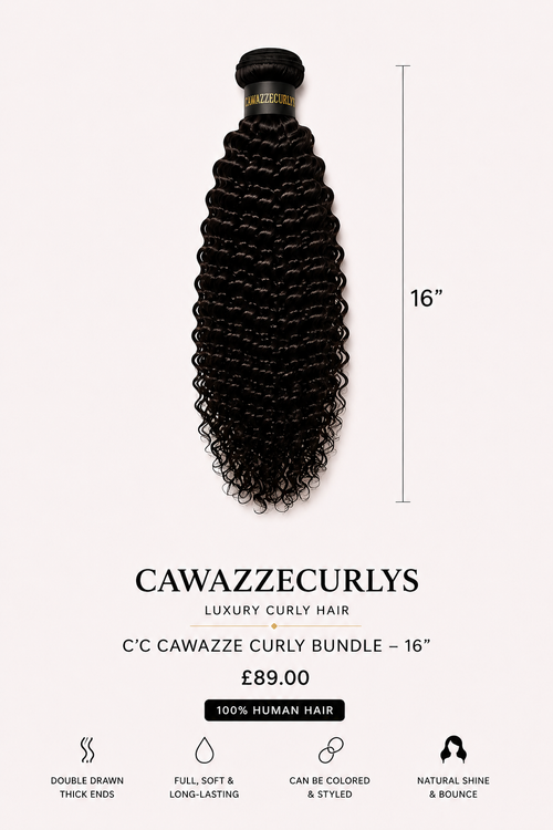 C'C Cawazze Curly's Curly Bundle – 16"
