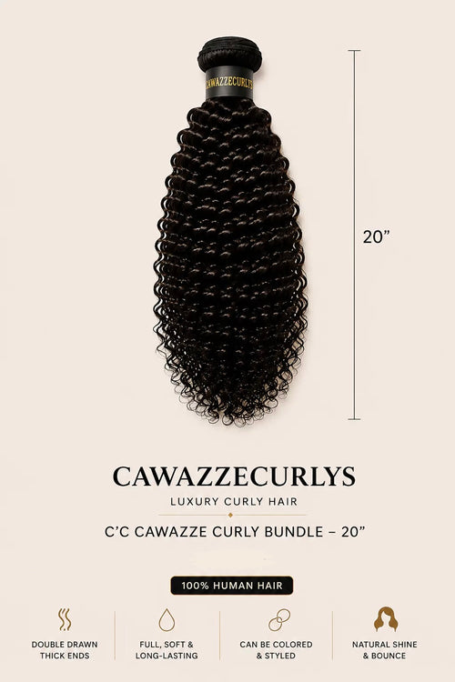 C'C Cawazze Curly's Curly Bundle – 20"