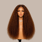 Lace Front Curly Wig – Honey Brown